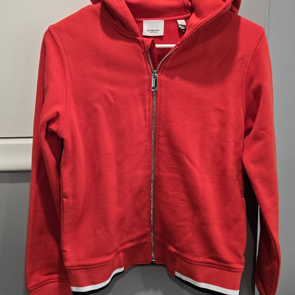 Burberry Kids Red Hoodie